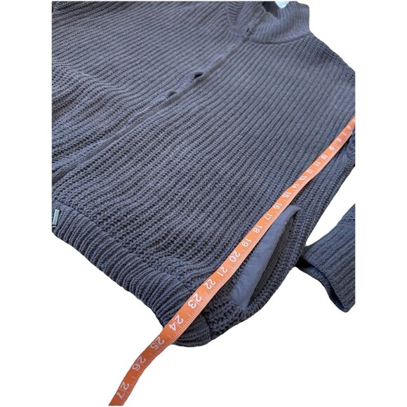 New Women's FLX Chenille Zip-Up Commuter Sweater Brown Plum Size L - Picture 9 of 12